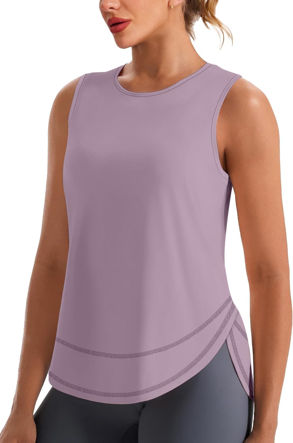 Workout Tank Tops for Women Lightweight Gym Clothes Quick Dry Moisture Wicking Activewear Running Yoga Tennis